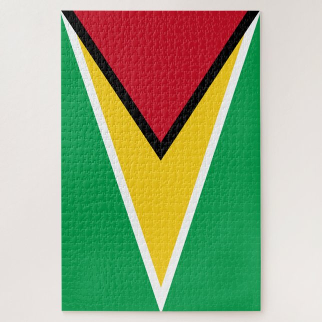 Guyana-Flagge (Vertikal)