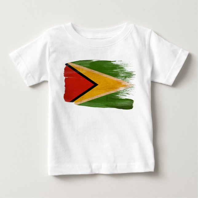 Guyana-Flagge Baby T-shirt (Vorderseite)