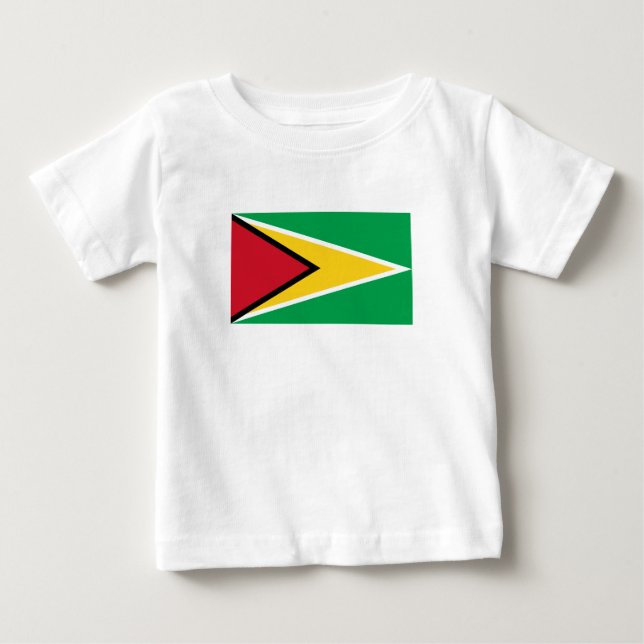 Guyana-Flagge Baby T-shirt (Vorderseite)