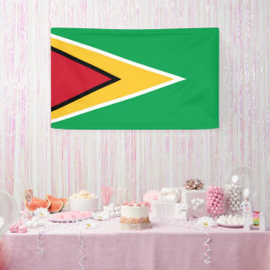 Guyana-Flagge Banner