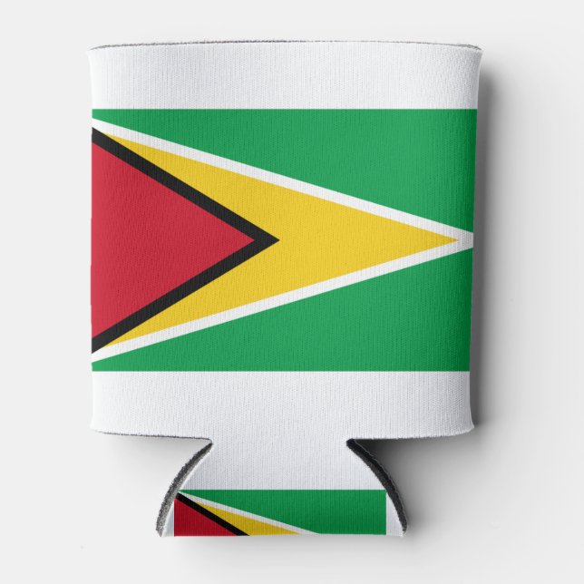 Guyana-Flagge Dosenkühler (Vorderseite)