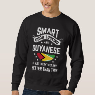 Guyana-Flagge Einheimischer Stolz Guyana Guyana-W Sweatshirt