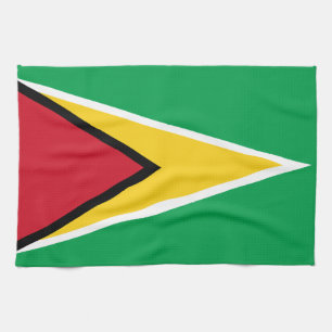 Guyana-Flagge Geschirrtuch