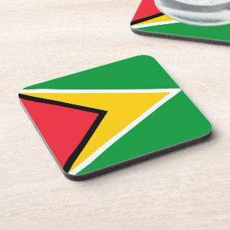 Guyana-Flagge Getränkeuntersetzer