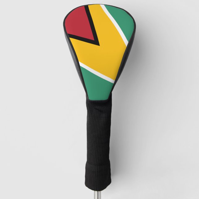 Guyana-Flagge Golf Headcover (Vorderseite)