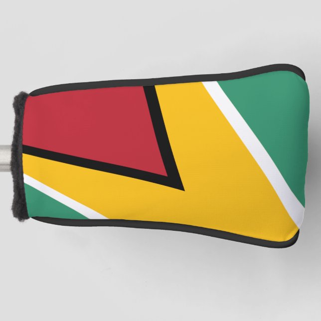 Guyana-Flagge Golf Headcover (Vorderseite)