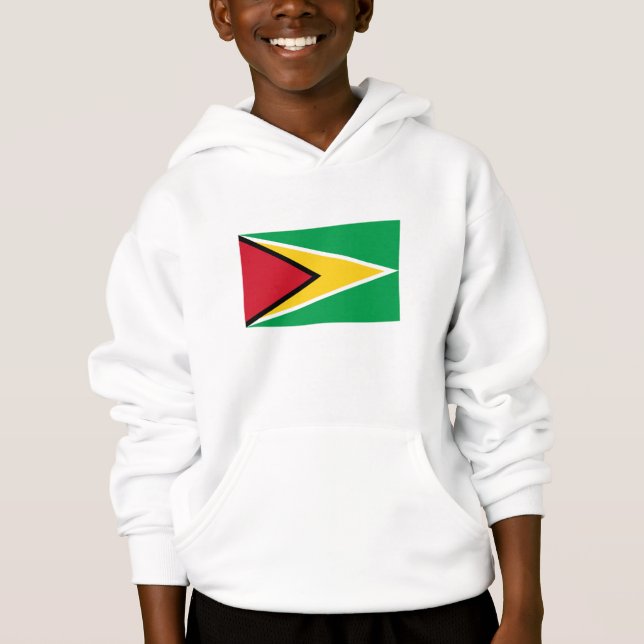 Guyana-Flagge Hoodie (Vorderseite)