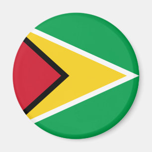 Guyana-Flagge Magnet
