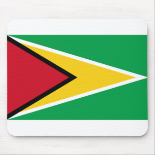 Guyana-Flagge Mousepad