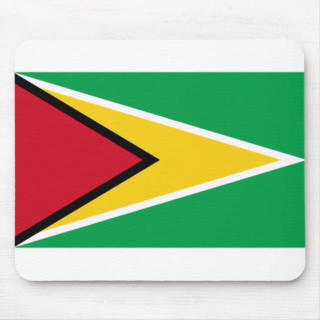 Guyana-Flagge Mousepad (Vorne)