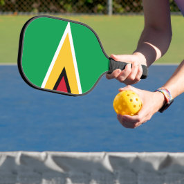 Guyana-Flagge Pickleball Schläger