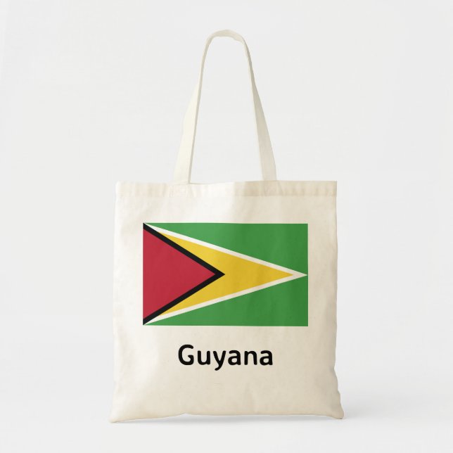Guyana-Flagge Tragetasche (Vorne)