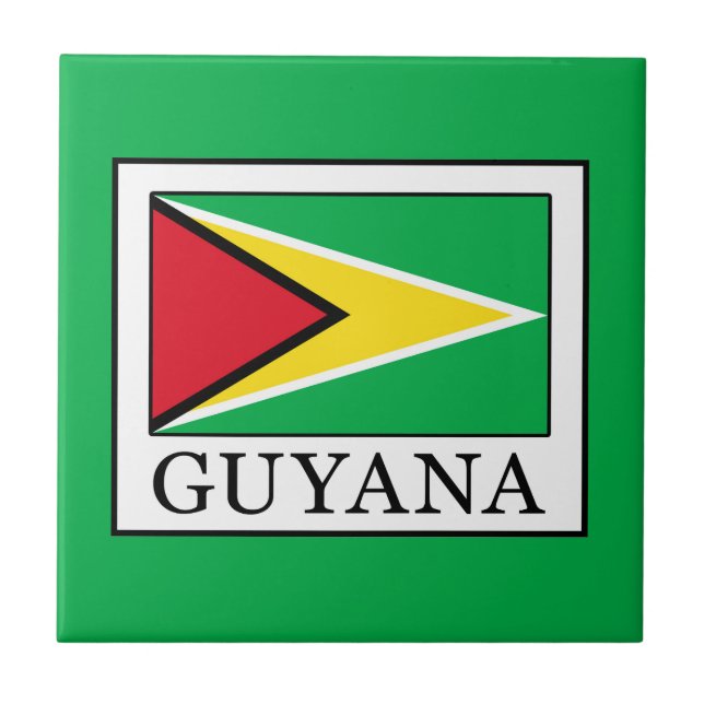 Guyana Fliese (Vorderseite)