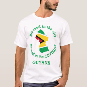 GUYANA gesegnet in Ölfeldern Personalisiert T-Shirt