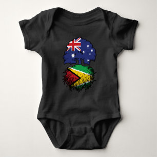 Guyana Guyana Australian Australia Tree Roots Baby Strampler