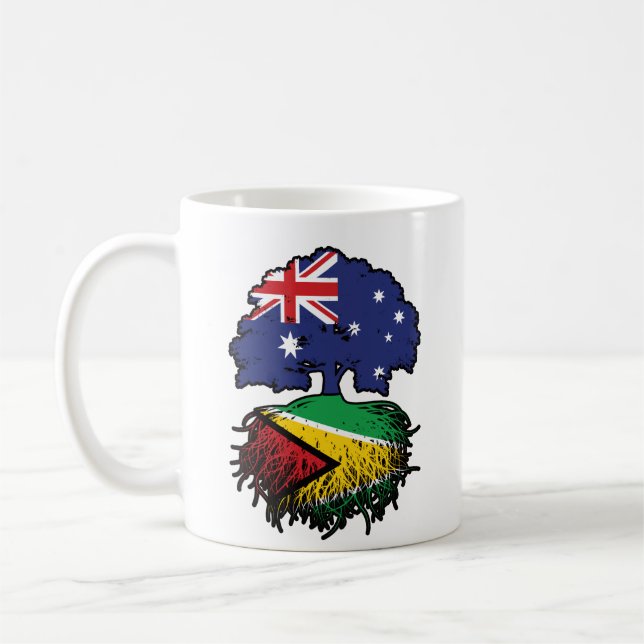Guyana Guyana Australian Australia Tree Roots Kaffeetasse (Links)