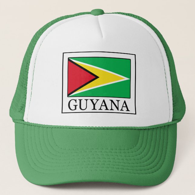 Guyana-Hut Truckerkappe (Vorderseite)