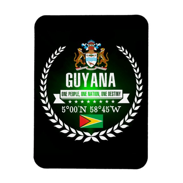 Guyana Magnet (Vertikal)
