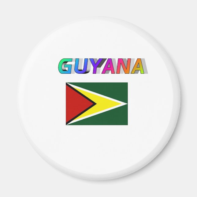 Guyana Magnet (Vorne)