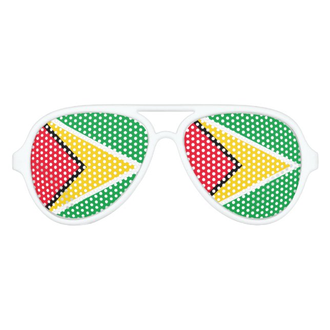 Guyana Partybrille (Vorderseite)