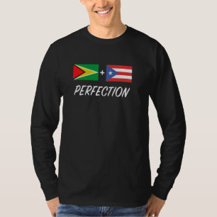 Guyana Puerto Rico Flag Guyana Puerto Rico T-Shirt