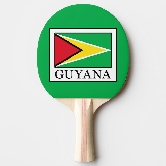 Guyana Tischtennis Schläger (Vorderseite)