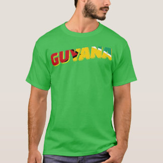 Guyana Vintage-Stil Retro-Souvenir 2 T-Shirt