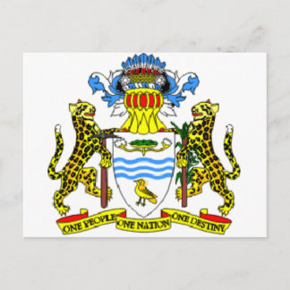 Guyana-Wappen Postkarte