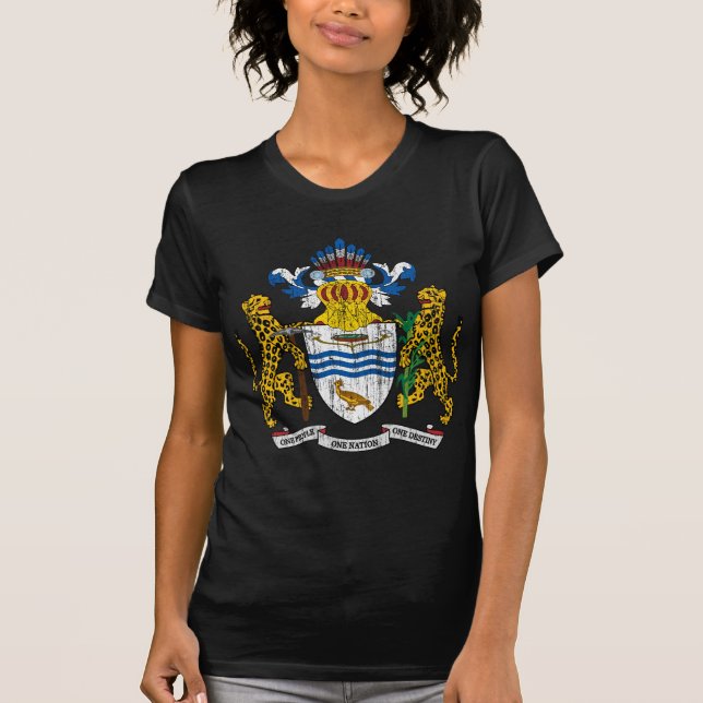 Guyana-Wappen T-Shirt (Vorderseite)