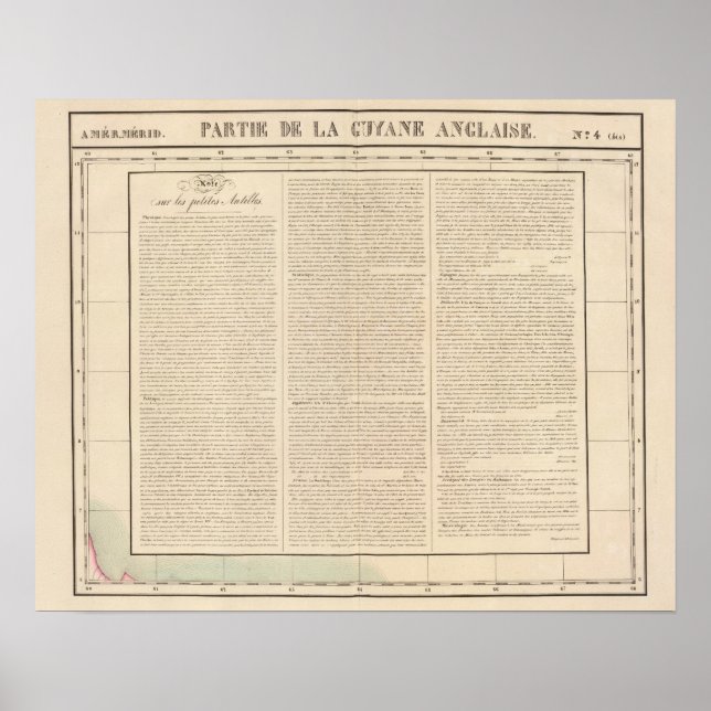 Guyana, Westindien Poster (Vorne)