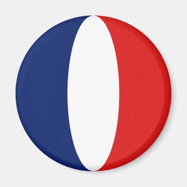 Guyane Fisheye Flag Magnet (Vorne)