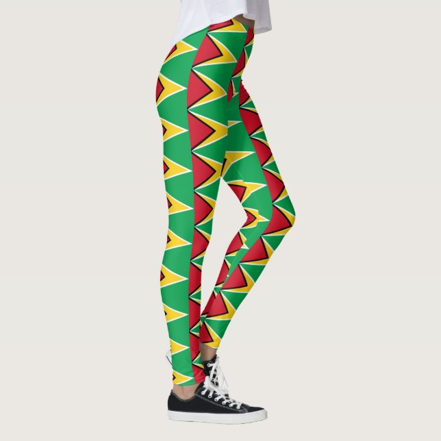 Guyanese Flag Leggings (Rechts)