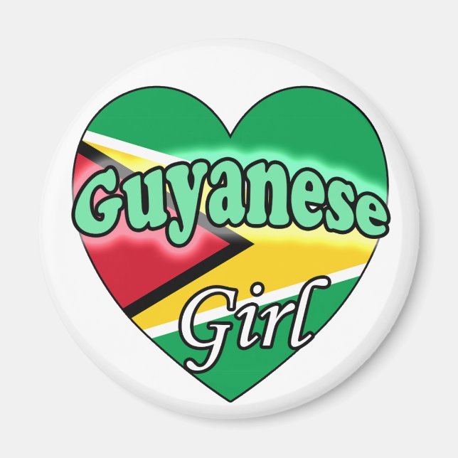 Guyanese Girl Magnet (Vorne)