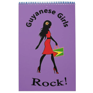 Guyanese Girls Rock Calendar Kalender