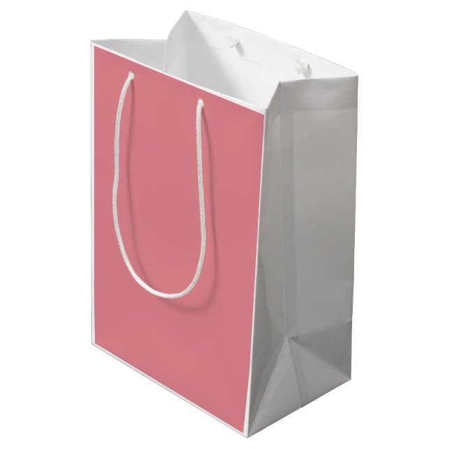 Guyanische Mädchen-Geschenk-Tasche Mittlere Geschenktüte (Rückseite Schrägansicht)