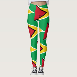 "Guyanischer Ruhm: Flaggen-Inspirierte benutzerdef Leggings