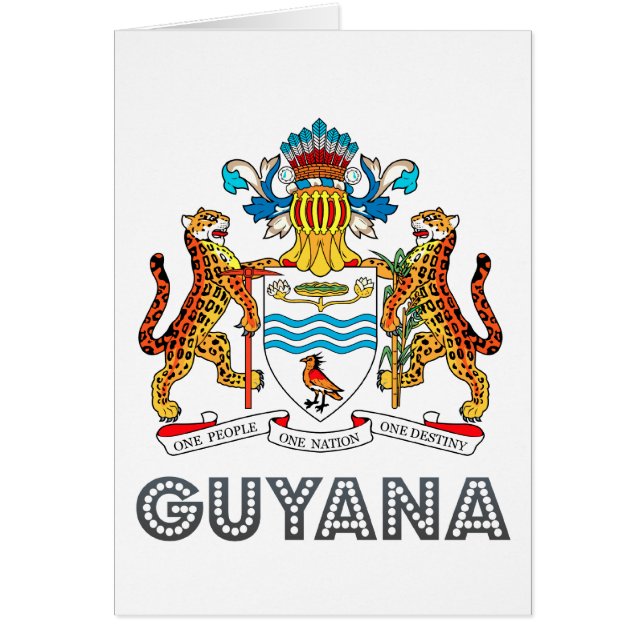 Guyanisches Emblem (Vorne)