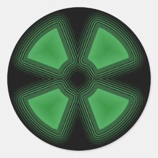 GuysOnFOSS-Aufkleber Runder Aufkleber