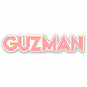 GUZMAN 03 — STICKER 6"