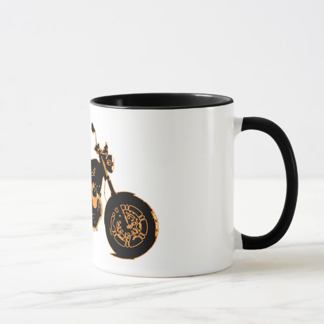 Guzzi Motorrad-Tasse Tasse (Rechts)