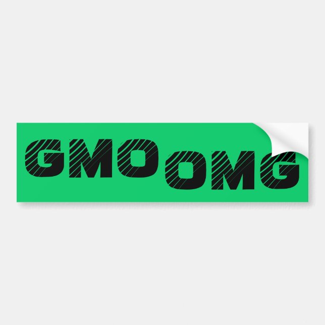 GVO-OMG-Autoaufkleber Autoaufkleber (Vorne)
