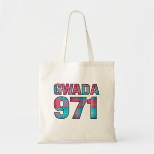 Gwada 971 Madras - Karibik einzigartiger Stil Tragetasche