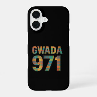Gwada 971 Madras - Stolz Guadeloupéenne iPhone 16 Hülle