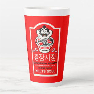 Gwangjang Market Soul Korea Milchtasse