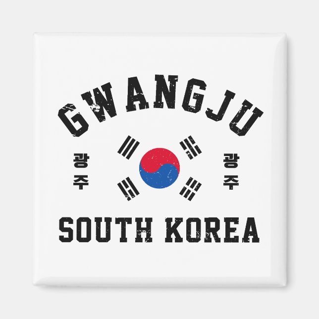 Gwangju Südkorea  Magnet (Vorne)