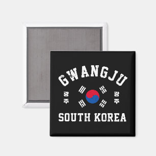 Gwangju Südkorea Magnet