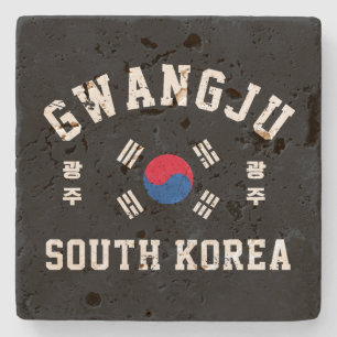 Gwangju Südkorea Steinuntersetzer