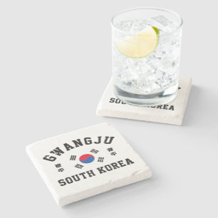 Gwangju Südkorea Steinuntersetzer