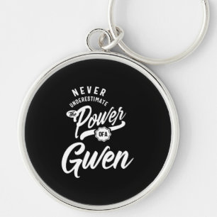 Gwen Personalisiert Name Birthday Gift Schlüsselanhänger