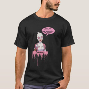 gwenpool erste Regel - tropfrosa T-Shirt